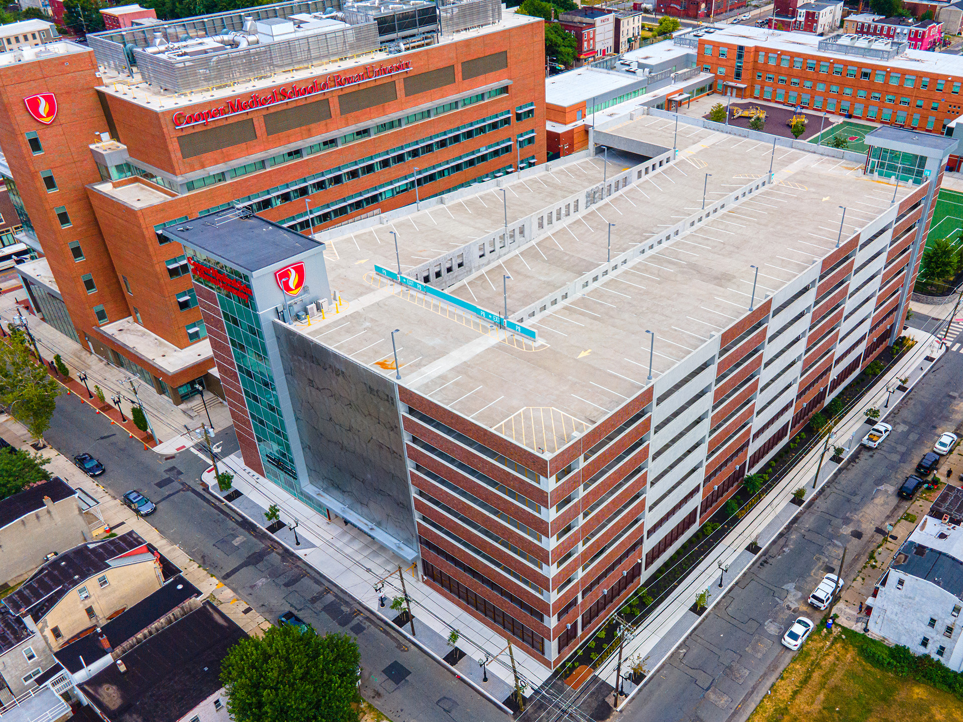 CAMDEN MEDICAL SCHOOL OF ROWAN UNIVERSITY PARKING GARAGE