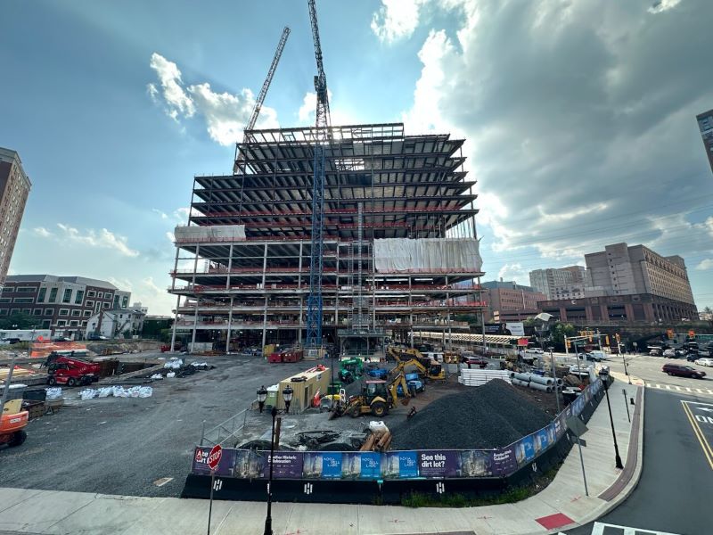 Devco set to top out first phase of HELIX project, hailing a key milestone with more to come at distinctive New Brunswick campus
