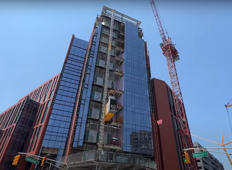 New video shows construction progress, research space at New Brunswick cancer center project